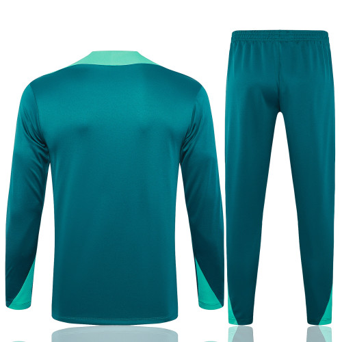 24/25 Portugal  Adult Tracksuits-Green