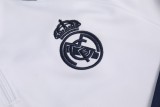 24/25 Real Madrid Adult Tracksuits-White