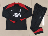 24/25 Liverpool Adult Tracksuits-Black