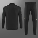 24/25 Real Madrid Adult Tracksuits-Black