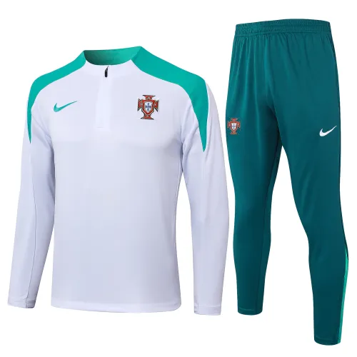 24/25 Portugal  Adult Tracksuits-White