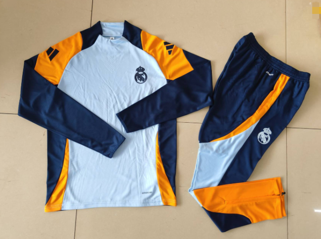 24/25 Real Madrid Adult Tracksuits-BLUE