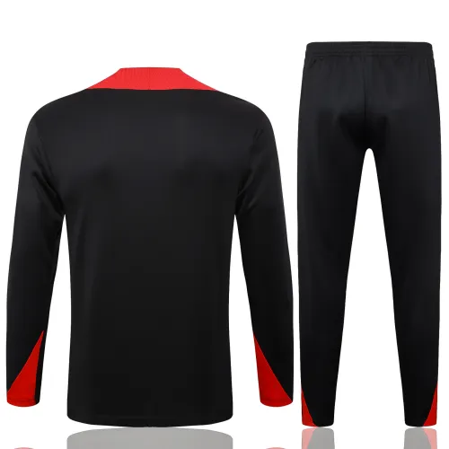 24/25 Portugal  Adult Tracksuits-Black