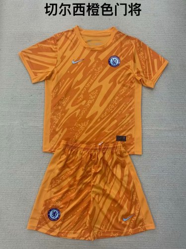 24/25 Chelsea Goalkeeper Kids Kit