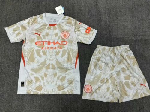 24/25 Manchester City Goalkeeper Kids Kit