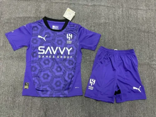 24/25 Al Hilal Saudi Third Away Kids Kit