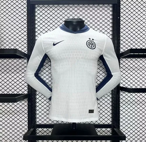24/25 Inter Milan Away Player Long Sleeve Jersey