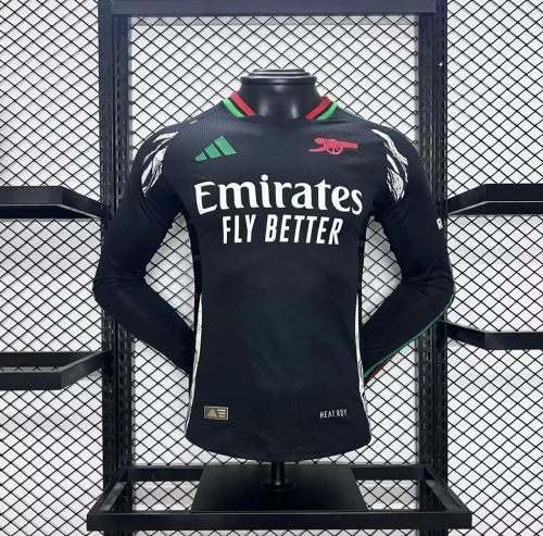 24/25 Arsenal  Away Player Long Sleeve Jersey