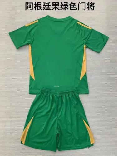 24/25 Argentina Green goalkeeper Adult Uniform