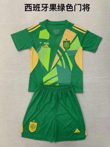 24/25 Spain Goalkeeper Kids Kit