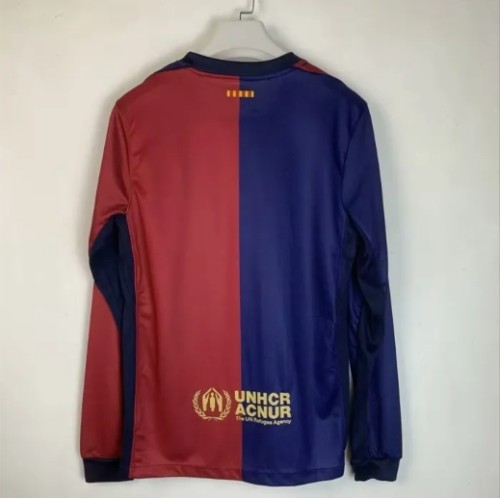Fan Version | 24/25 Barcelona Home Long Sleeve