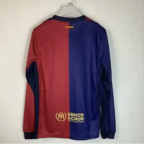 Fan Version | 24/25 Barcelona Home Long Sleeve