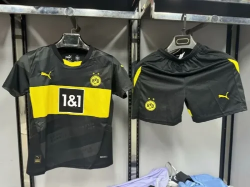 24/25 Borussia Dortmund Away Kids Kit