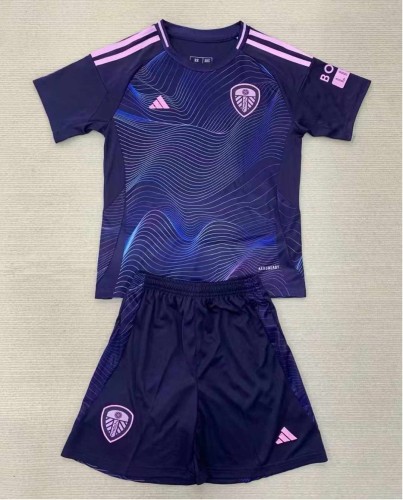 24/25 Leeds United  Third Away Kids Kit