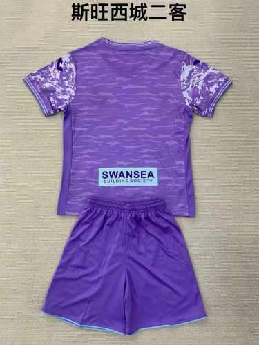 24/25 Swansea City Third Away Kids Kit