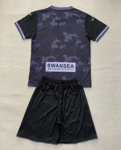 24/25 Swansea City Away Kids Kit
