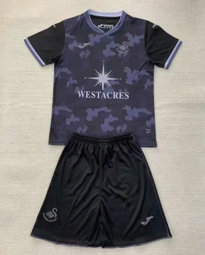24/25 Swansea City Away Kids Kit