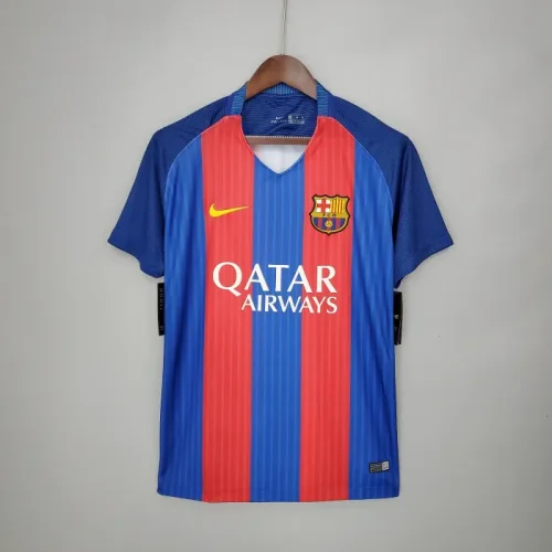 Retro 2016/17 Barcelona Home Jersey