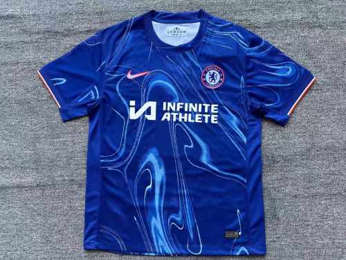 Fan Version | 24/25 Chelsea Home Man Jersey with AD
