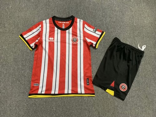 24/25 Sheffield United Home Kids Kit