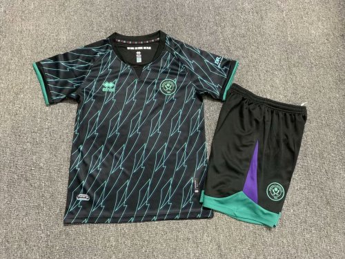 24/25 Sheffield United Away Kids Kit