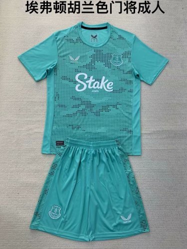 24/25 Everton Blue Goalkeeper  Adult Uniform
