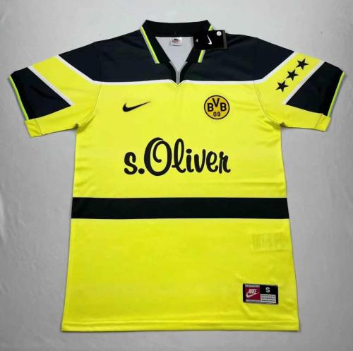 Retro 1997  Borussia Dortmund Home Jersey