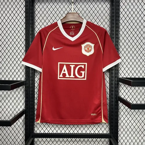 Retro 2006/07 Manchester United Home Jersey