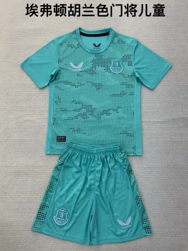 24/25 Everton goalkeeper Kids Kit