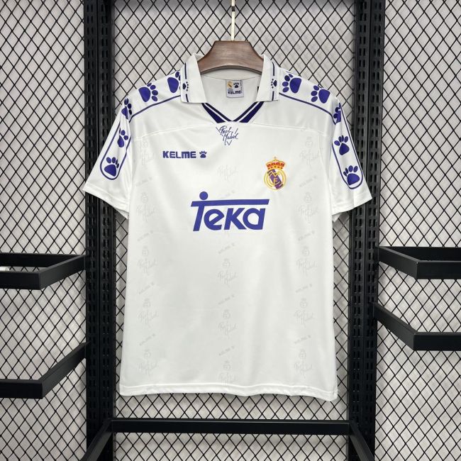 Retro 94/95 Real Madrid Home Jersey