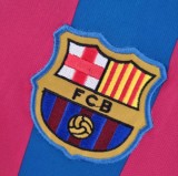 Retro Barcelona Home Long Sleeve Jersey UCL Final 2006