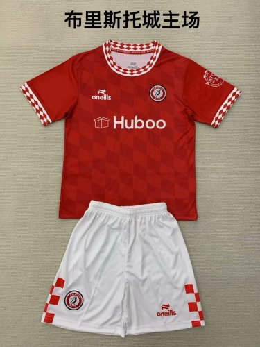 24/25  Bristol City Home kid kits