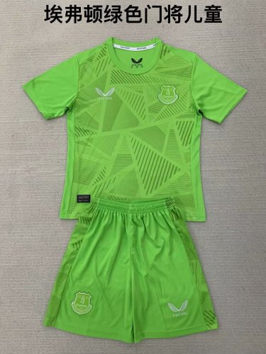 24/25 Everton goalkeeper Kids Kit