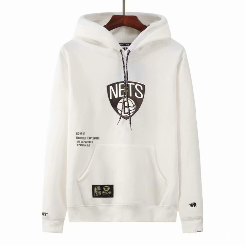 Brooklyn Nets White NBA Sweatshirt