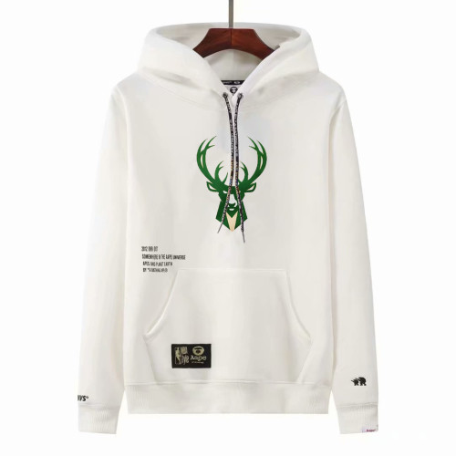 Bucks White NBA Sweatshirt