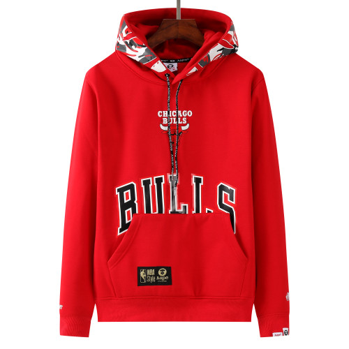 Bull Ape Collaboration NBA Sweatshirt Red