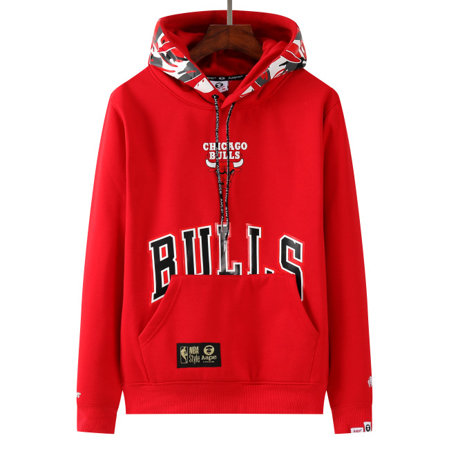 Bull Ape Collaboration NBA Sweatshirt Red