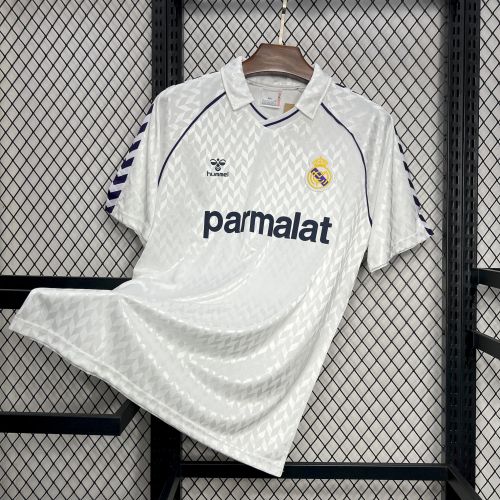 Retro 1988/89 Real Madrid Home Jersey