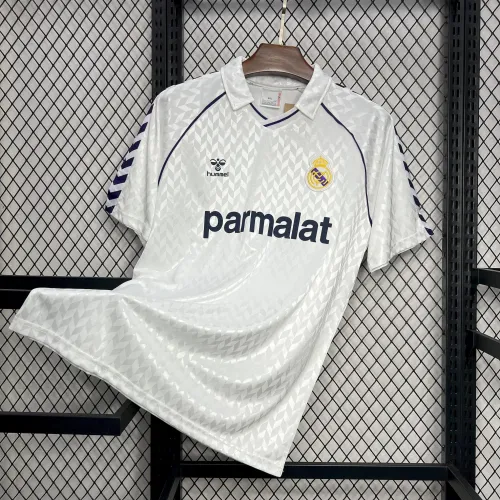 Retro 1988/89 Real Madrid Home Jersey