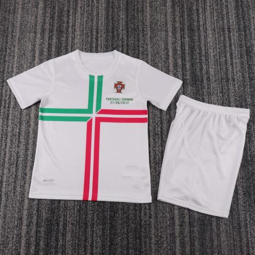 Retro 2012 Portugal Away kids kit