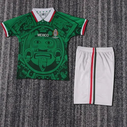 Retro 1998 Mexico Home Kids Kit