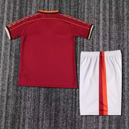 Retro 1998/99 AS Roma Home Kids Kit
