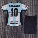 Retro 2001 Argentina MARADONA Commemorative Edition kids kit