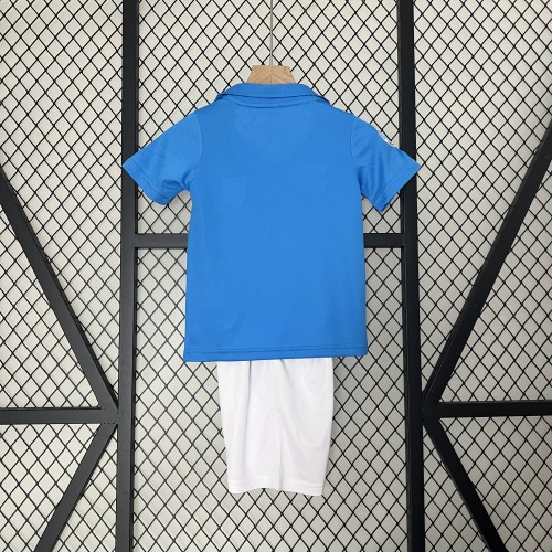 Retro 1987/88 Napoli Home Kids kit
