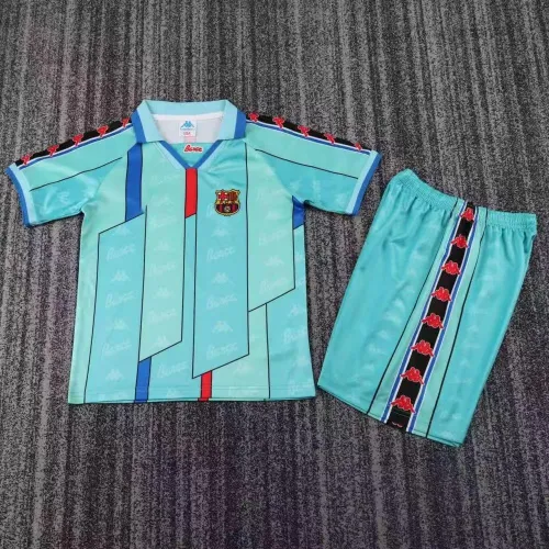 Retro 1996/97  Barcelona  Away Kids Kit