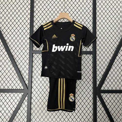 Retro 2011/12 Real Madrid   Away Kids Kit