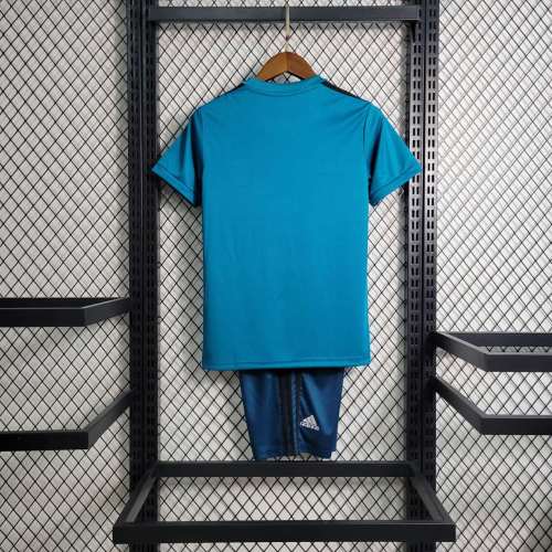 Retro 2017/18 Real Madrid   Away Kids Kit