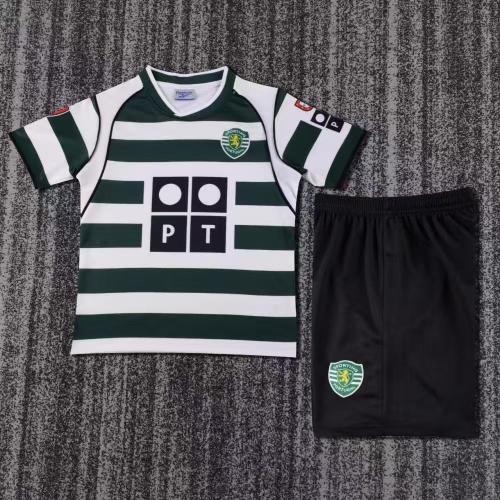 Retro 2001-03 Sporting Lisbon  Away kids kit