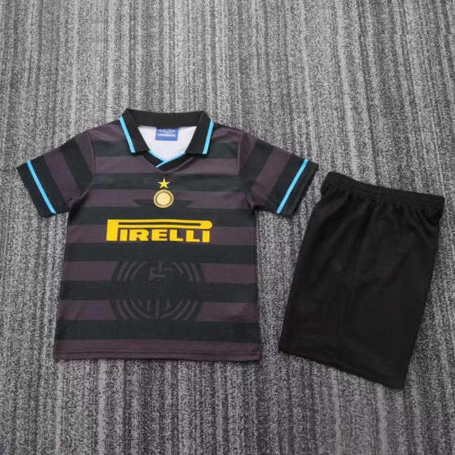 Retro 1997/98 Inter Milan Third Away Kids Kit