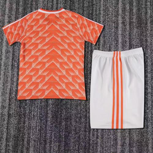 Retro 1998 Netherlands Home kids kit
